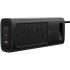 Baseus Car Inverter DC 12V to AC 220V 150W Auto Converter Type-C USB Fast Charging Charger EU Socket Car Inverter Power Adapter CN/EU Plug - Black
